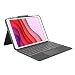 Produktbild Logitech Combo Touch für iPad (7., 8. und 9. Generation) Schutzcase mit Präzisions-Trackpad, Italienisches QWERTY-Layout - Schwarz