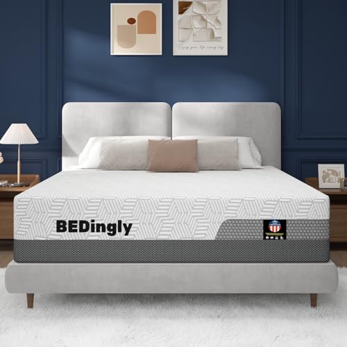 Firm California King Mattress 12 Inch (Hotel Collection) Luxury Hybrid Cal King Size Mattress In A...