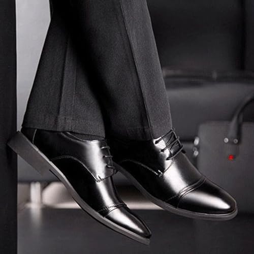 Men's Dress Shoes Classic Mens Oxfords Formal Business Shoes Modern Oxford Derby 6