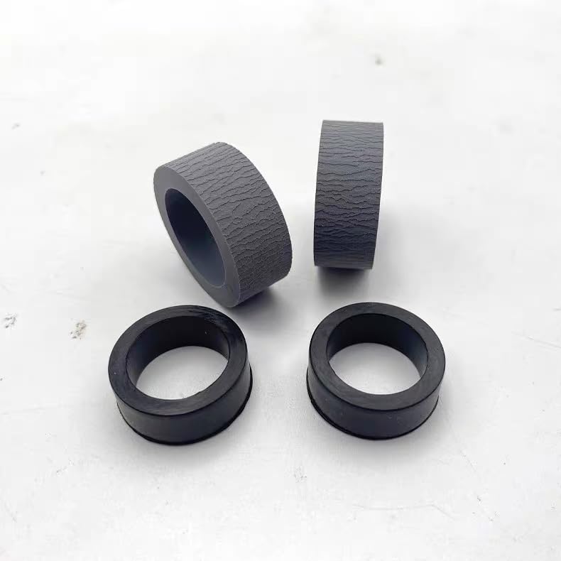 Replacement KV-SS058 PJZC0B410M2 Scanner Exchange Roller Kit for Panasonic KV-S1026C KV-S1046C KV-S1065C KV-S1037 KV-S1038 Scanner Roller Accessories Parts?4PCS