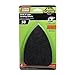 Gator Finishing 7703 50 Grit Zirconium Oxide Detail Sanding Sheets (4 pack), 3.5" x 5"