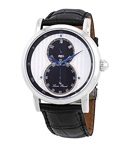 Lucien Piccard Infinity Dual Time Men's Watch 40044-02S-RA Lucien Piccard Infinity Dual Time Men's Watch 40044-02S-RA