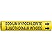 Brady 4124-B, 48412 Brady Snap-On Pipe Marker, (Pack of 20 pcs)