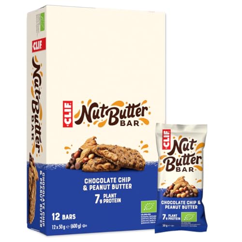CLIF Nut Butter Bar | Protein Bar | Chocolate Chip & Peanut Butte...