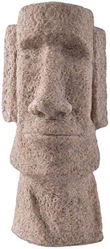 LIUSHI Easter Island Moai Statue Home Decor and Garden Ornament Statues Collectible Figurine Polyresin Sculpture Crafts Gift