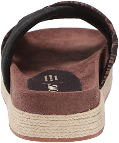 TOMS Women's Paloma Sandal, Black, 9 | Image 2