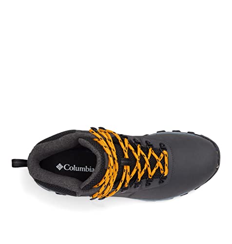 Columbia Newton Ridge WP Omni-Heat II wasserdichte Wanderstiefel für Herren, Grau (Dark Grey x Raw Honey), 43 EU
