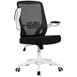 Sillas Escritorio Eroski: Ideas para comprar tus sillas Online 14 Yaheetech Silla de Oficina Ergonomica Blanco con Reposabrazos Ajustables Respaldo Ruedas Silla...