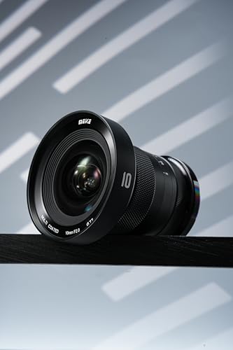 Meike 10mm F2.0 Ultra Wide Angle APS-C Manual Focus Lens Compatible with RF-Mount Cameras EOS-R EOS-RP R5 R6 Under APS-C Mode - Thumbnail 2