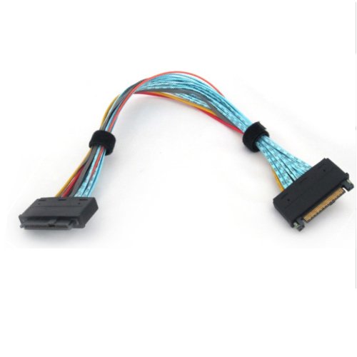 Micro SATA Cables SFF-8639 Cable Extensión 12 Pulgadas