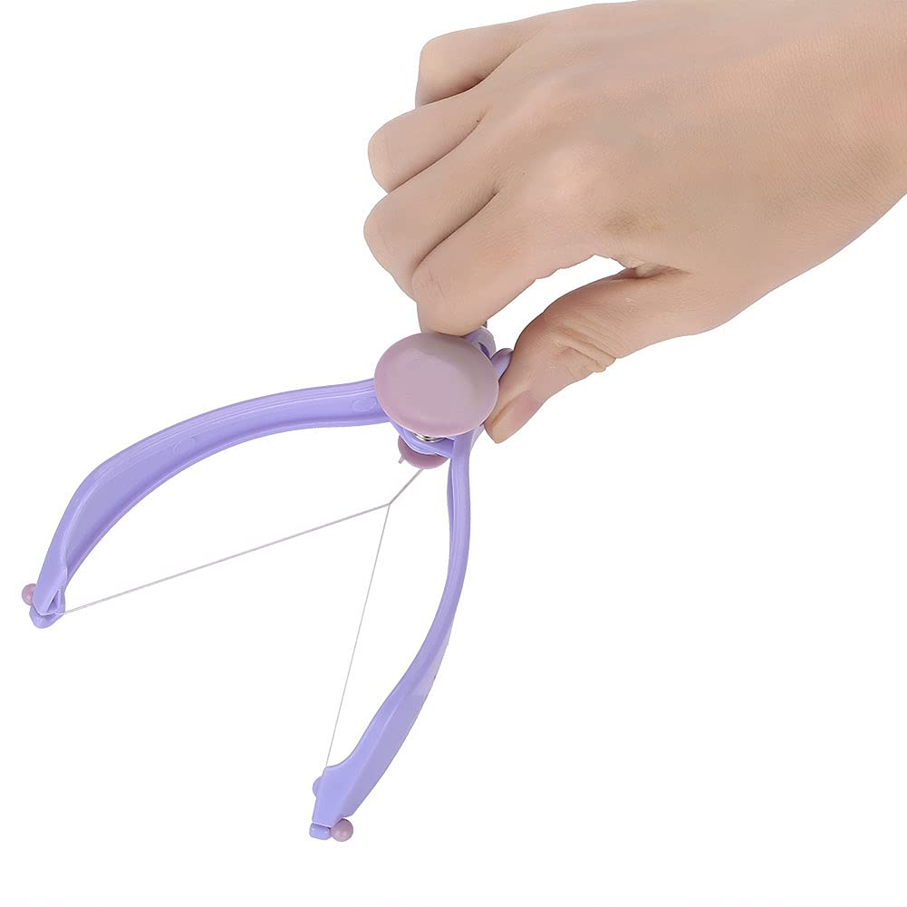 EIMSOAH Facial Hair Epilator for Women with Threading Removal Tool, Portable Size for Facial Neck Hair (Blister Packaging)