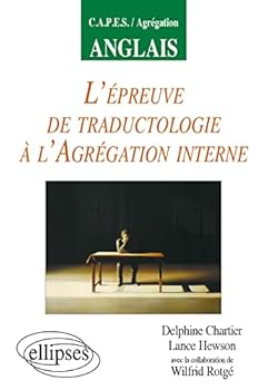 Paperback L'épreuve de traductologie à l'Agrégation interne d'anglais [French] Book