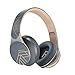 Produktbild PowerLocus Bluetooth Kopfhörer Over Ear, Kabellose Kopfhörer mit Hi-Fi Stereo, Headphones mit Mikrofon, weiche Ohrpolster, Micro SD/TF, Kopfhörer Faltbarer für iPhone/iPad/Android/Laptop (Asphaltgrau)