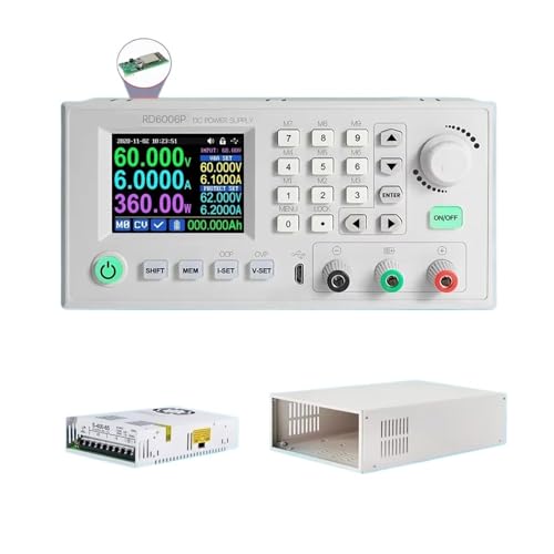 Tension instable ? Alimentation de laboratoire RD6006PW 60V 6A avec affichage 5 chiffres