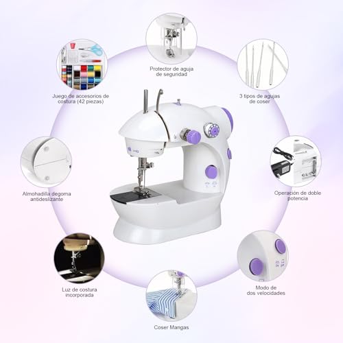 Máquinas De Coser, Home maquina coser portatil Marca LGIUOG (2)