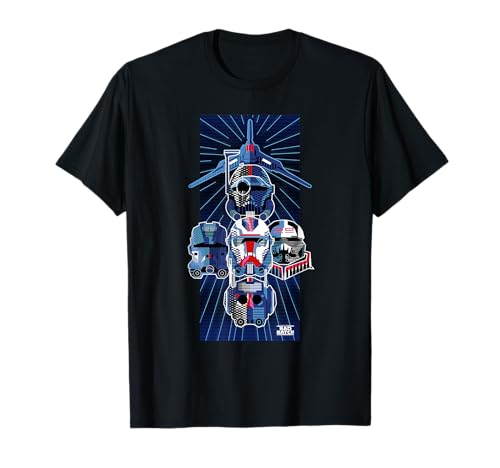 T-shirt Clone Force 99 Star Wars The Bad Batch aux finitions premium
