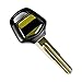 COBIKE 2× Motorcycle Uncut Blade Key Blank Ignition Key Repalcement for Goldwing 1800 GL1800 2000 2001 2002 2003 2004 2005 2006 2007 2008 2009 2010 2011 2012 2013 2014 2015 (B)