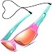 Produktbild ATTCL Kinder Sonnenbrille TR90 Polarisierte Sportbrille für Jungen und Mädchen Alter 3-10 5025 Pink-blue UV400 CAT 3 CE