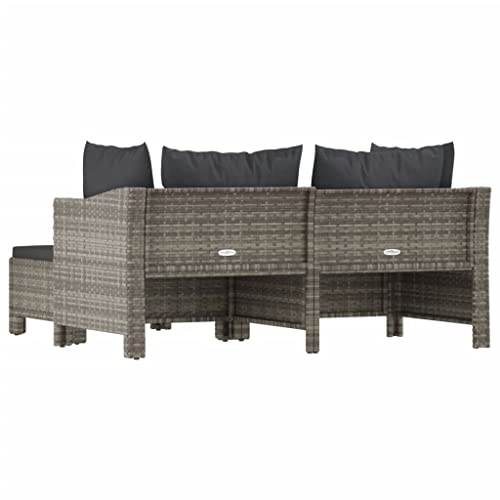 image for vidaXL Garden Lounge Set 3 Piece with Cushions Outdoor Furniture Set P