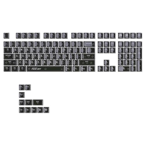 Teclados mecánicos retroiluminados de 132 teclas para ordenador de mesa