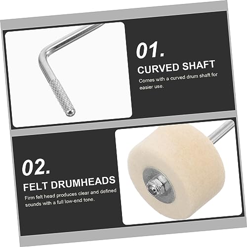 Herramienta de Práctica para Bombo Pedal Curvado miniatura 4