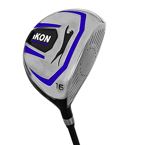 Slazenger Kids Ikon Golf Driver Junior Blue 9-11 Years Driver