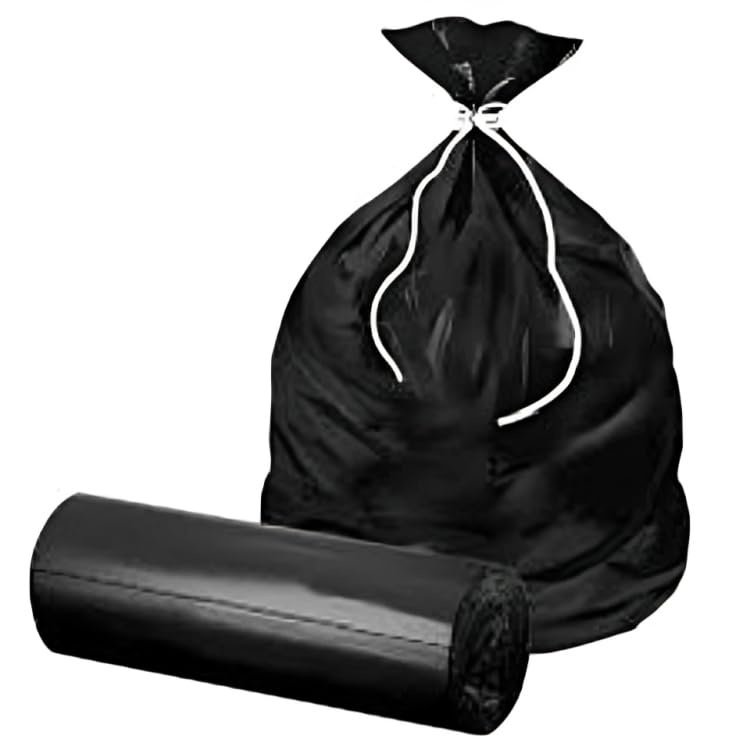 Essoti Black Garbage Bags |Large |24 x 32 Inches |30 pcs|15pcs x Pack of 2 Black (B0D29C54LN) Amazon Price History, Amazon Price Tracker