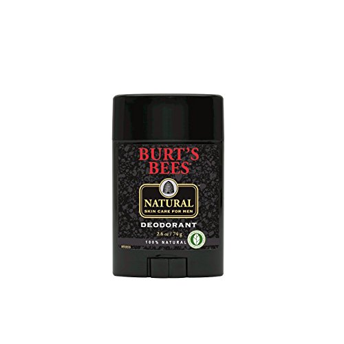 Burt's Bees 100% Natural Men's Deodorant, Natural Men's Skin Care - 1 Stick (Pack of 3)