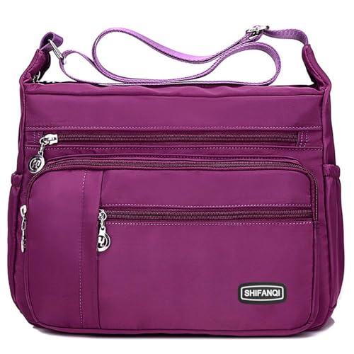 Image of Crossbody Bag for Women,Multi Pockets Cross Body Purses for Women, Ladies Shoulder Bag, Travel Purses and Handbags