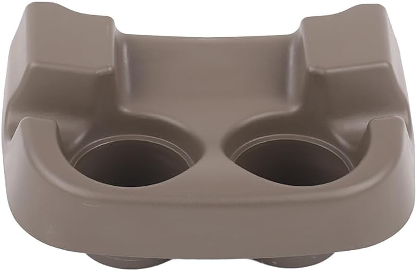 Center Console Water Cup Holder Front Drink Beverage Bottle Holder Cover Compatible with 2001 2002 2003 2004 Ford F250 F350 F450 F550 Interior Accessories
