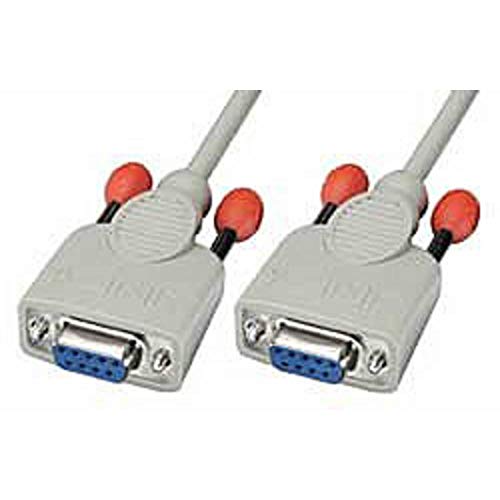 LINDY 31577 Nullmodem-Kabel 9 pol. Kupplung/Kupplung 3m