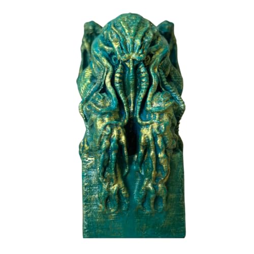 Cthulhu Idol Statue, Handmade Lovecraftian Collectible,