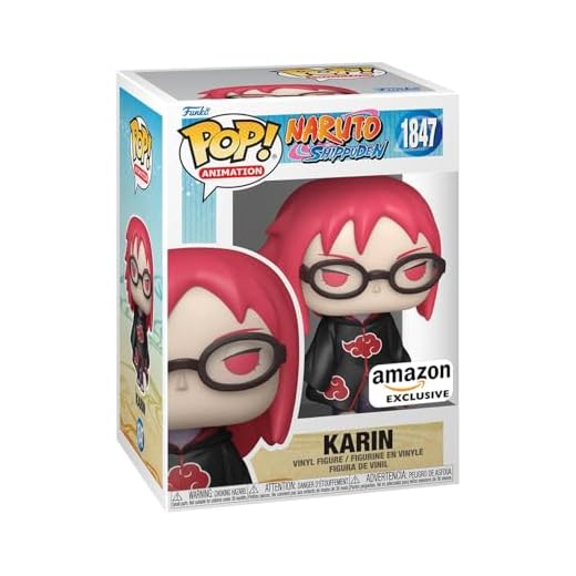 Funko Pop! Animation: Naruto S - Karin - Naruto Shippuden - Exclusiva Amazon - Figura de Vinilo Coleccionable - Idea de Regalo - Mercancia Oficial - Juguetes para Niños y Adultos - Anime Fans