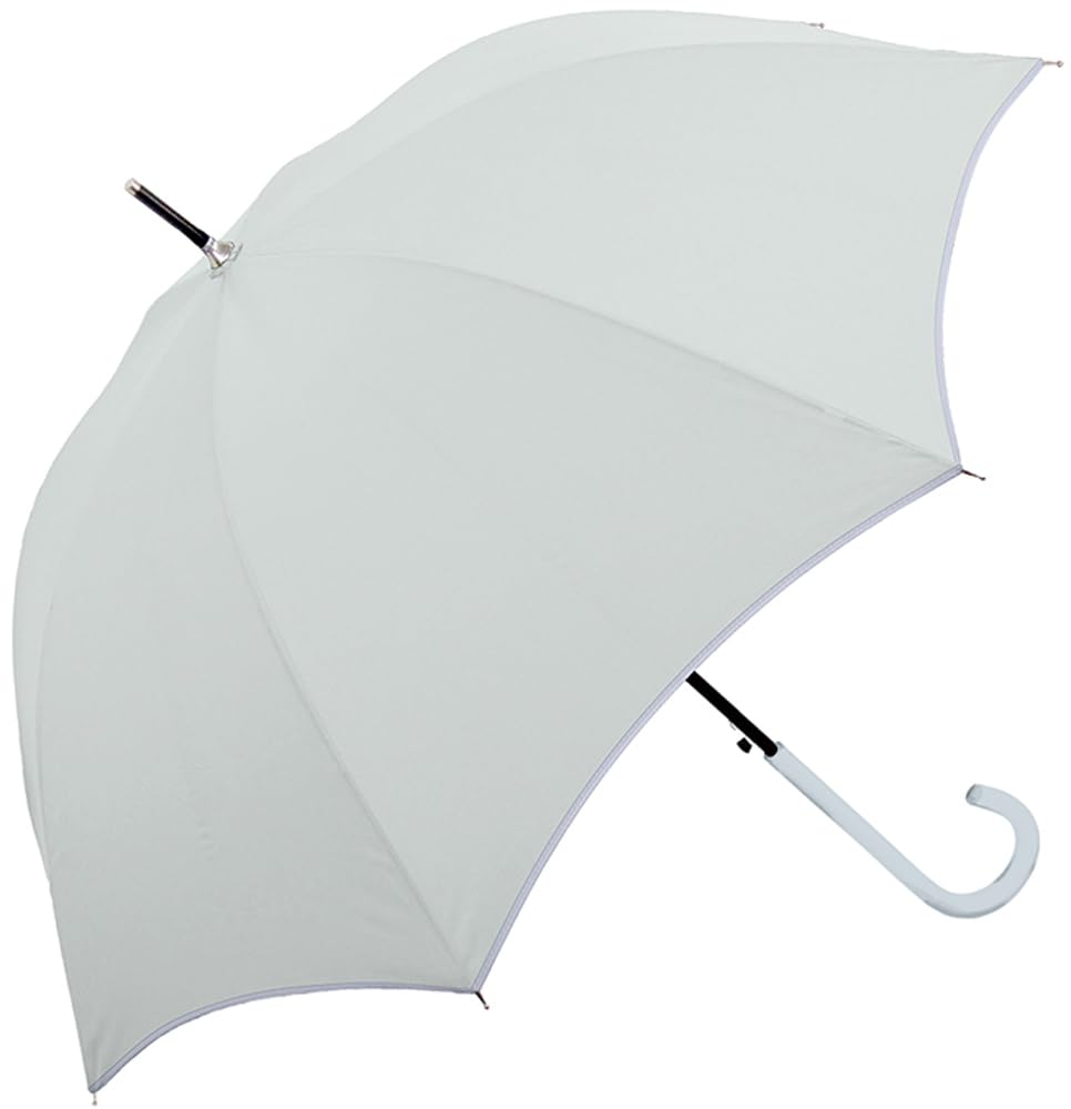 Amazon.co.jp: クラックス 長傘 60cm UV 晴雨兼用 婦人用 無地 ライト