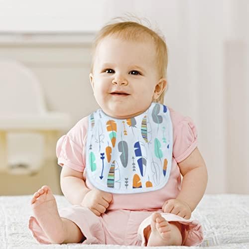 NP Baby Bandana Dribble Bibs Drool Bibs 6-Pack Unisex Newborn Baby Bandana Bib Infant Bibs Baby Teething Bibs Toddlers Aged 3-24 Months