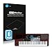 Bedifol 6X Savvies Ultra-Clear Screen Protector for Korg Pa1000, accurately Fitting - Simple Assembly - Residue-Free Removal