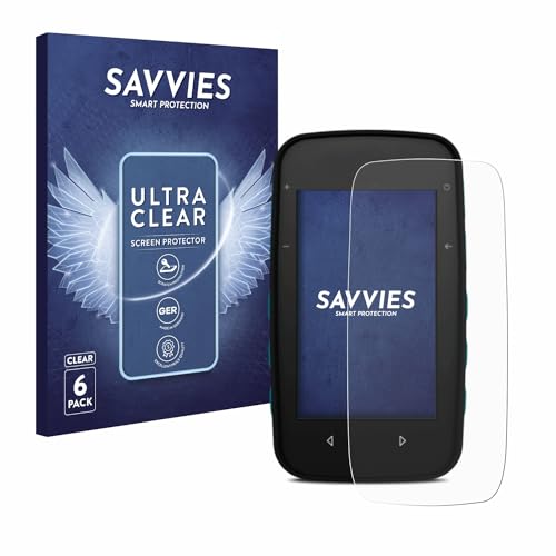 savvies Protector Pantalla para CompeGPS TwoNav Cross (6 Unidades) Película Ultra Transparente