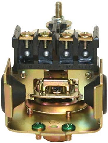 Merrill MPS4060 Water Well Pressure Control & Air-Pump Pressure Switch, 40-60 PSI Pressure Setting, NEMA 1, Adjustable Differential,1/4" Female NPT
