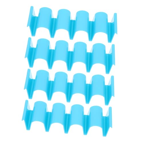 BRIGHTFUFU 4Pcs Decorative Taco Rack Stackable Taco Holder for for Home Parties and Restaurants Burritos and More