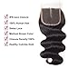 15rating 4.1Star Show Brazilian Hair Body Wave Closure 5x5 Inch Lace Closure 100% Human Hair Closure One Piece For Sale Natural Color (20 inch 5x5 Closure)
