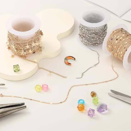 Chaîne à maillons en acier inoxydable pour fabriquer un collier cadeau personnalisé - 4