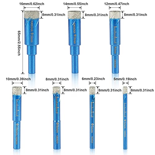 Orangeone 7 PCS Punte da Trapano per Seghe a Tazza...