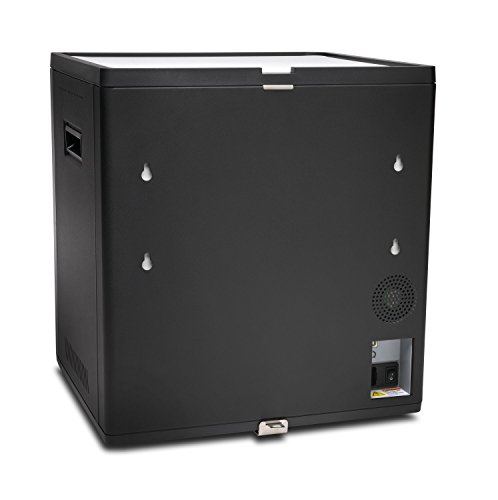 Image of Kensington - K67862AM Charge and Sync Cabinet for 7-Inch to 10-Inch Tablets, iPad Air, iPad 4 /3 /2 and Galaxy Tab 3 (K67862AM) Black
