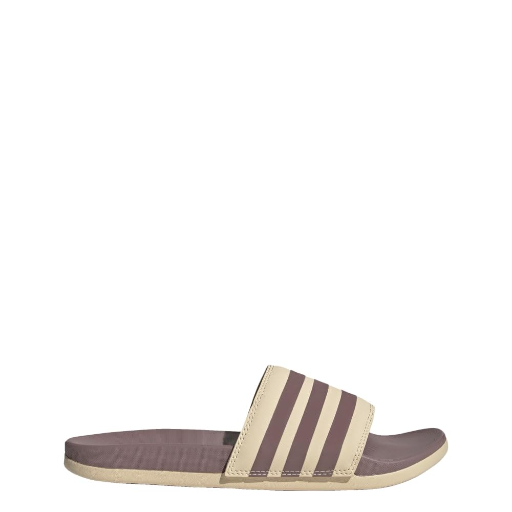 adidas womens Adilette Comfort Slides Sand Strata/Wonder Oxide/Sand Strata 11