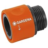 Gardena 2917-20 - Conector rosca para conectar la manguera al adaptador para grifos