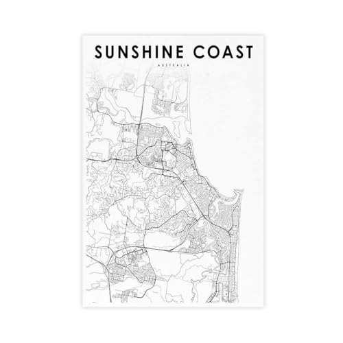Toile Sunshine Coast QLD Australie un souvenir de voyage unique pour chambre