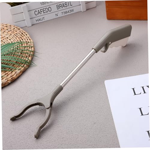 HOLIDYOYO 1Pc Sanitary Clamp Rubbish Up Clip with Non Slip Handle Garbage Cramp Iron Tool for Easy Outdoor Cleaning and Waste Collection - Image 4