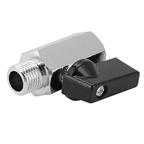 Bewinner Water Cooling Valve, G1/4 Threads Cooling Valves with Handle Design Water Ball Valve for Computer Water Cooling System