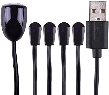 USB IR Repeater - Infrared Remote Control Extender Repeater with 1 Emitters, 2 Emitters, 4 Emitters (3M/ 10 FT)