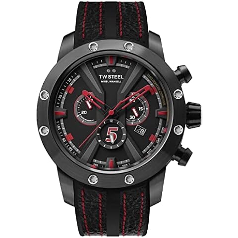 TW Steel TWGT14 Fast Lane Nigel Mansell Horloge 47 mm, Strap Cover